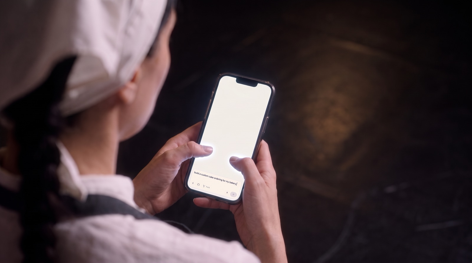 The prompt, glowing on Sarah’s phone